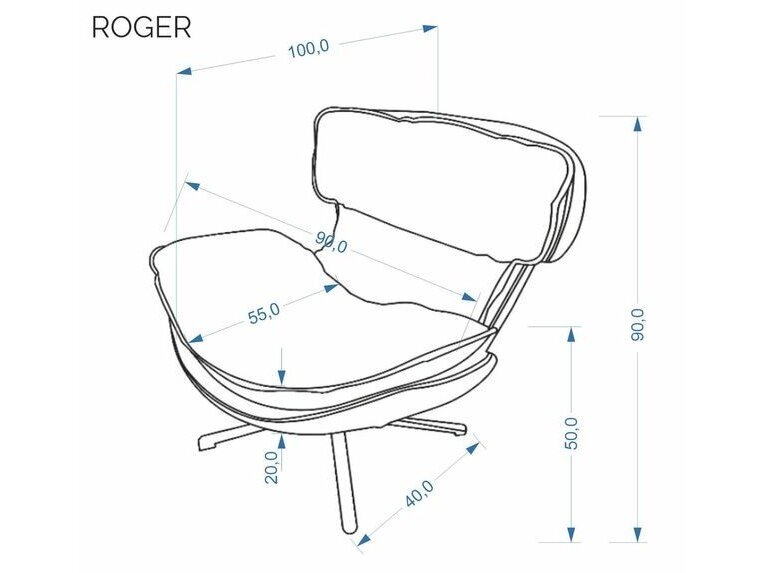 Sukamas fotelis ROGER 2 Sukamas fotelis ROGER 2