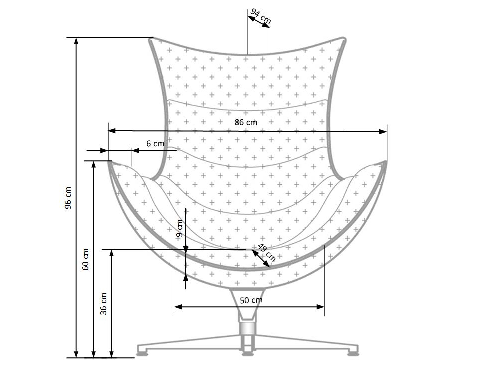Sukamas fotelis LUXOR 6