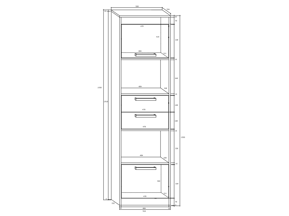 Svetainės baldų komplektas MAXIMUS 3 4