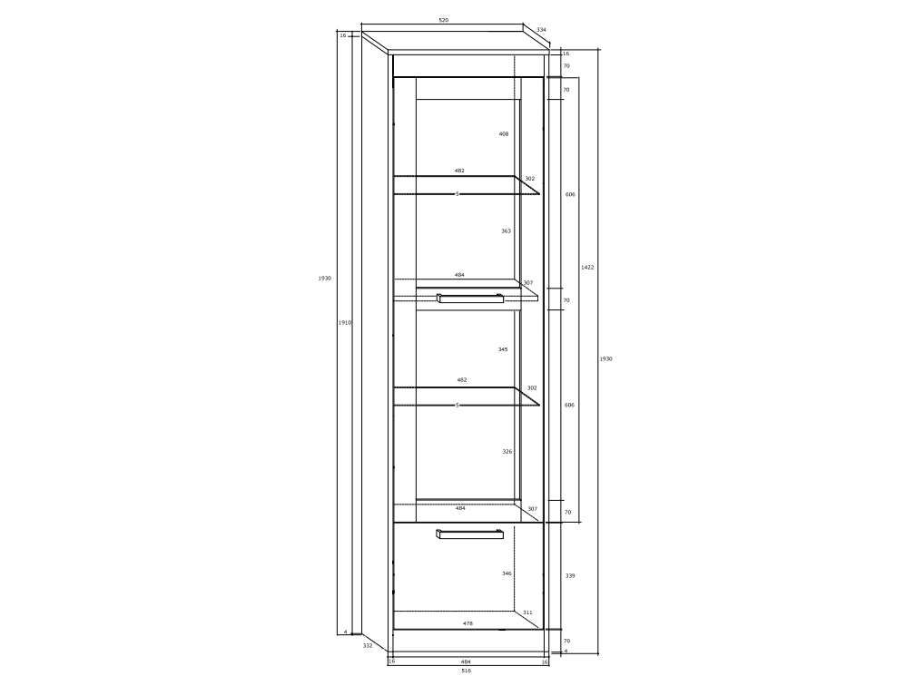 Svetainės baldų komplektas MAXIMUS 5 1