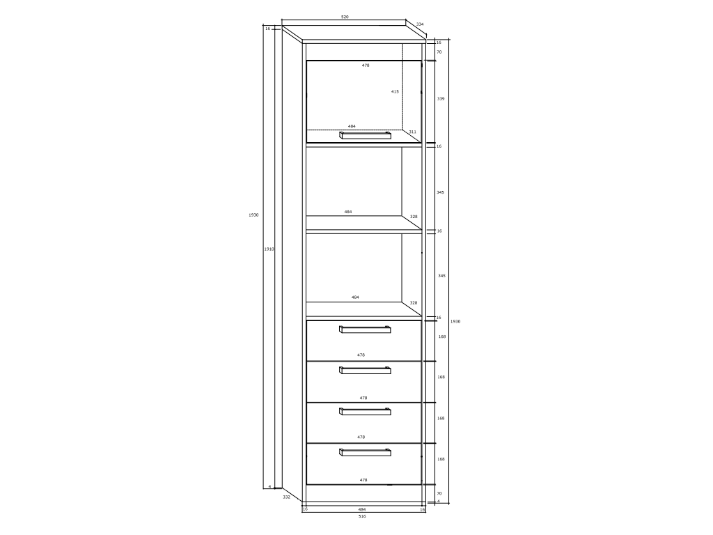 Svetainės baldų komplektas MAXIMUS 7 1