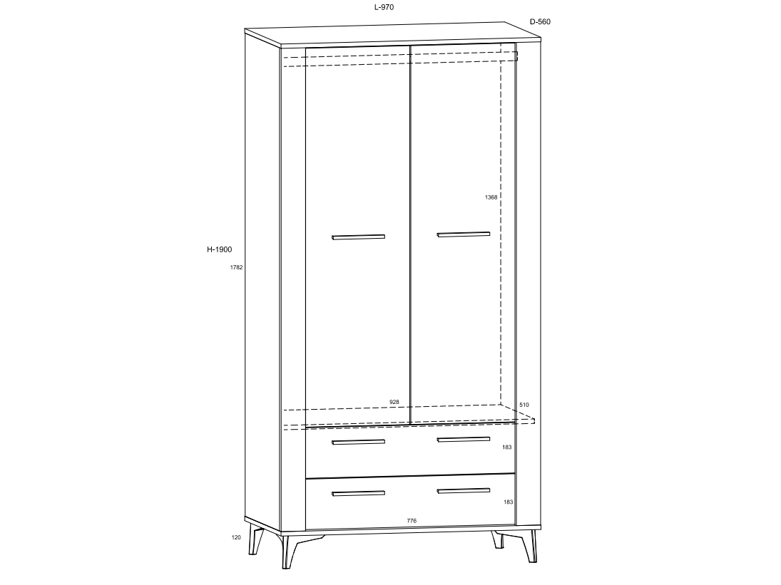 Svetainės baldų komplektas SIGMA 5 1