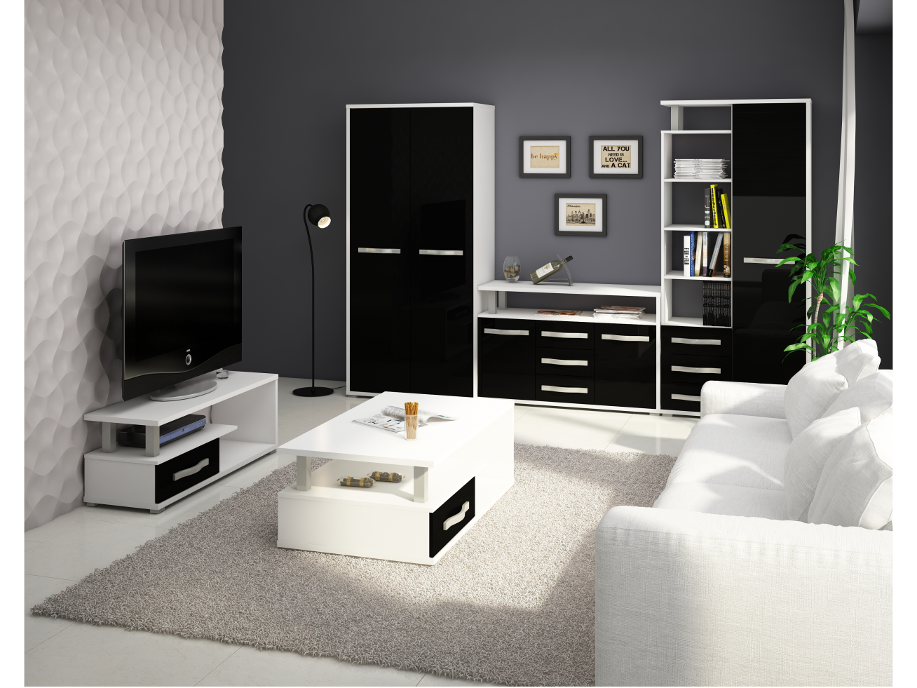 Svetainės baldų komplektas ANGEL 6 Svetainės baldų komplektas ANGEL 6