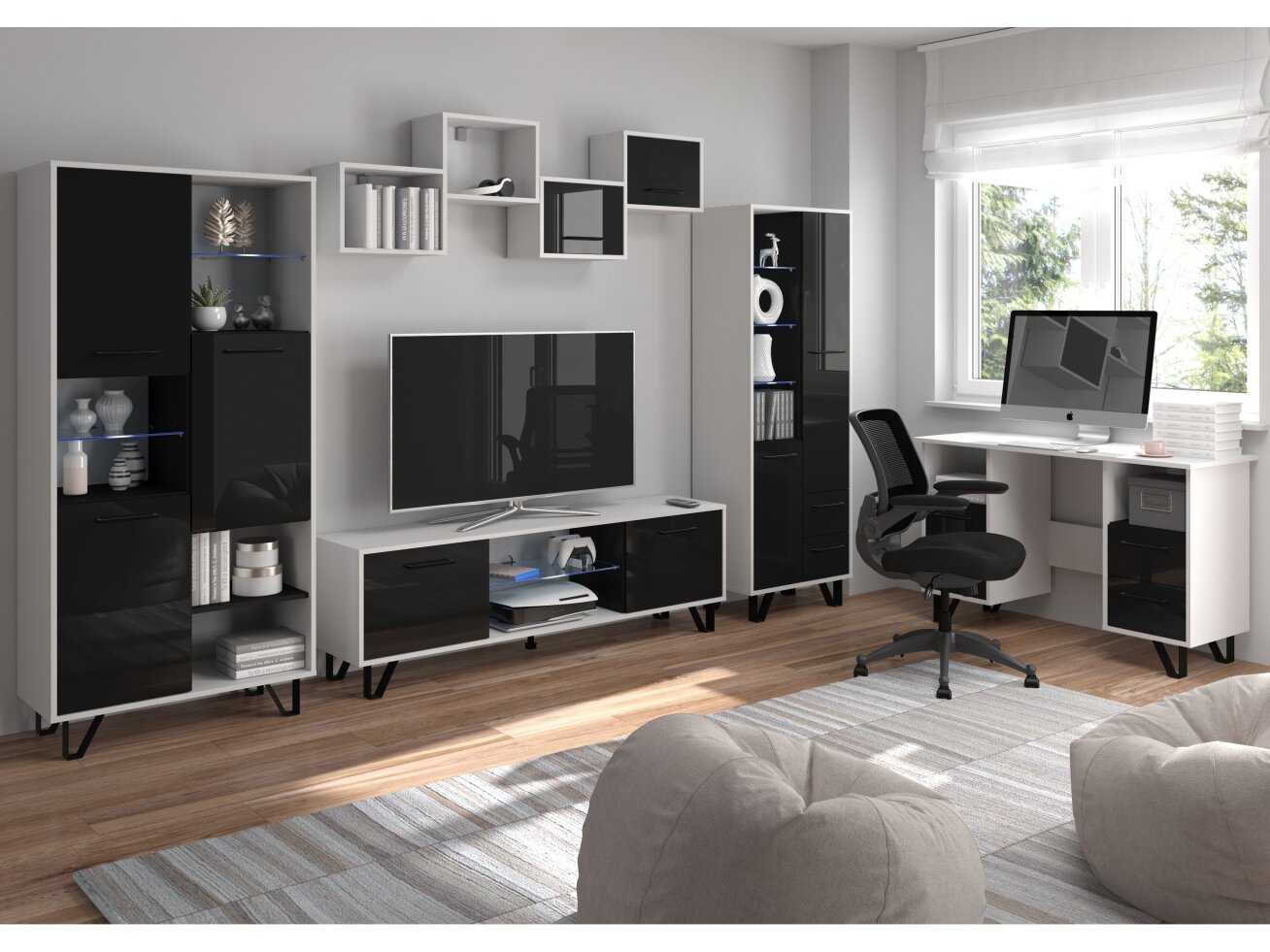 Biuro baldų komplektas BOSS 2 Biuro baldų komplektas BOSS 2