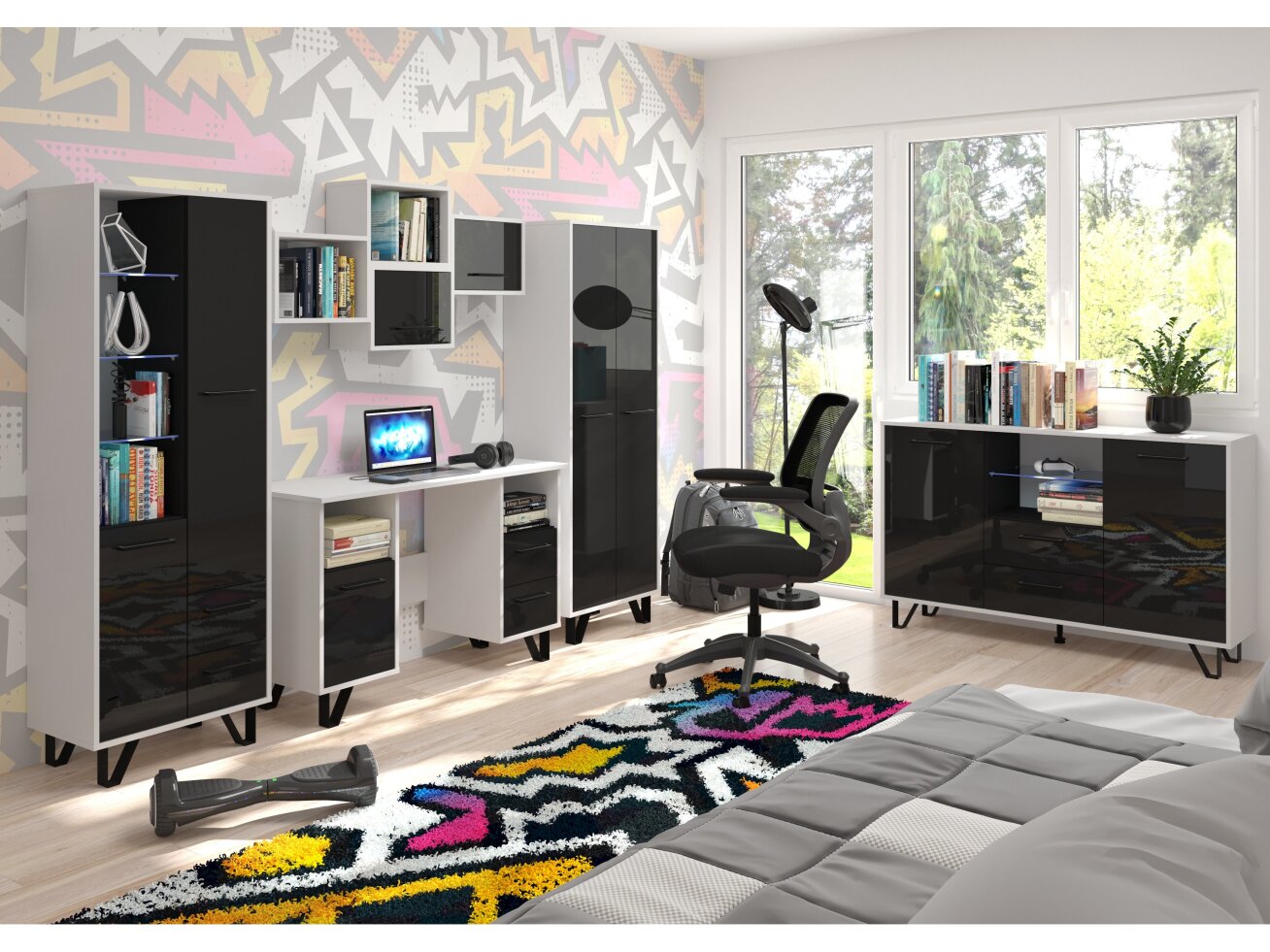 Svetainės baldų komplektas BOSS 5