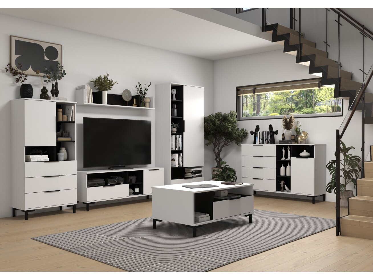 Svetainės baldų komplektas FRESH 2