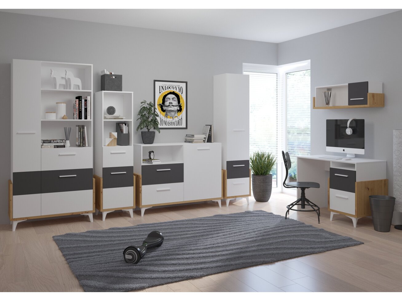 Vaikų kambario komplektas HEY 2