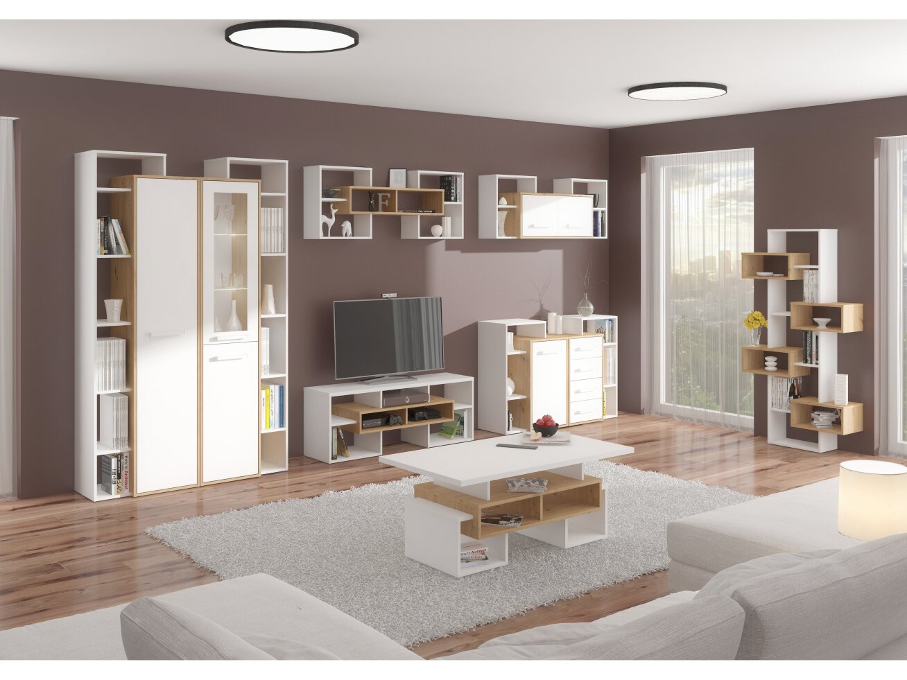 Svetainės baldų komplektas RIO 7 Svetainės baldų komplektas RIO 7