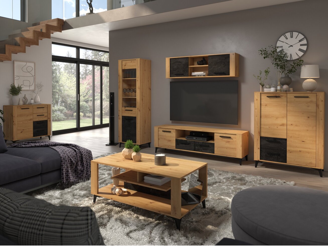 Svetainės baldų komplektas SIGMA 2