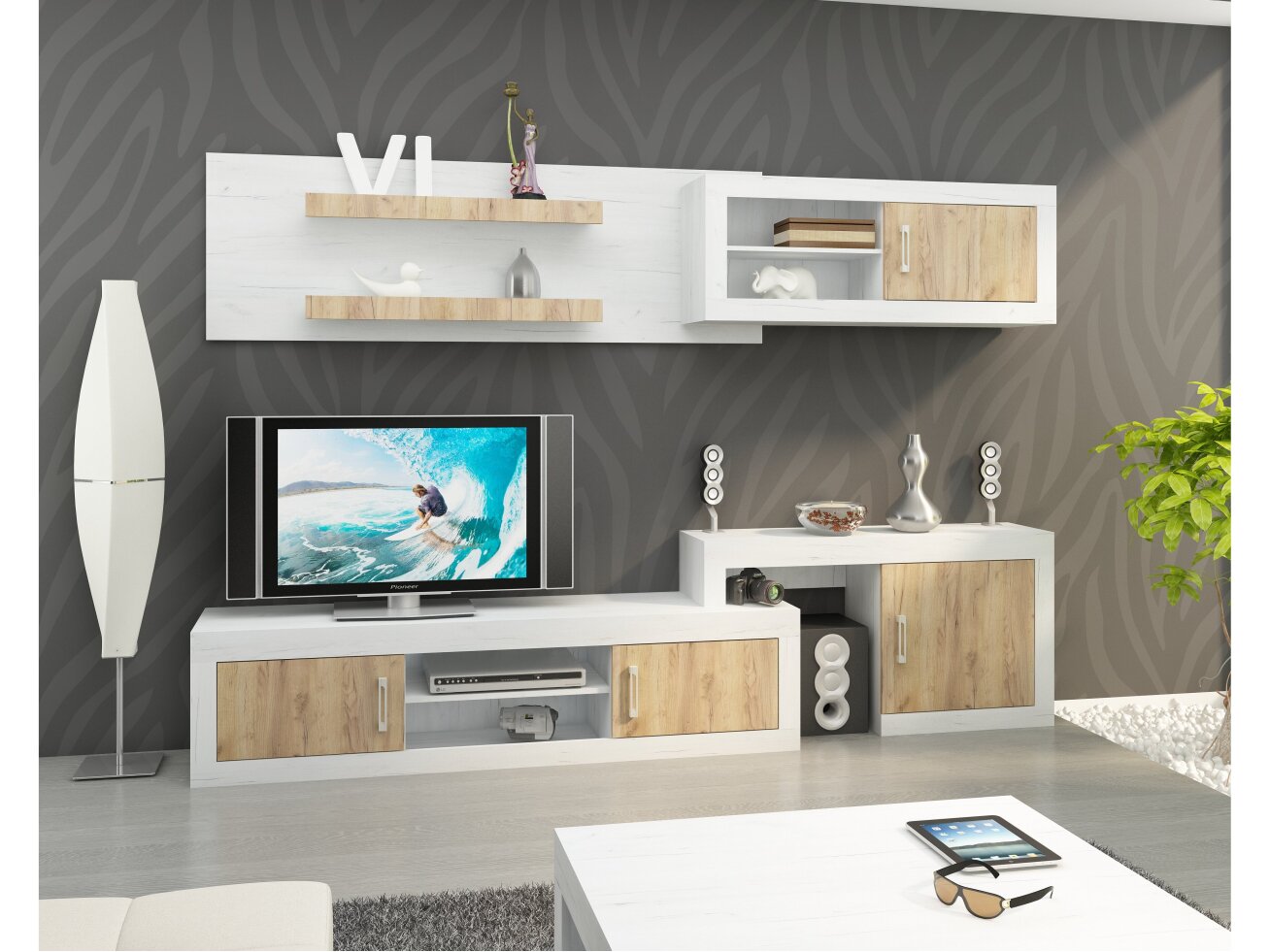 Svetainės baldų komplektas VERIN 2