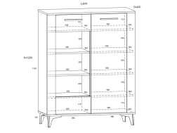 Sveitainės baldų komplektas SIGMA 4