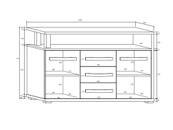 Svetainės baldų komplektas ANGEL 5