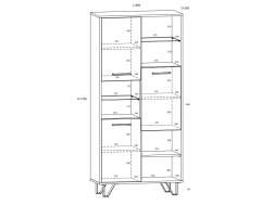 Svetainės baldų komplektas BOSS 1