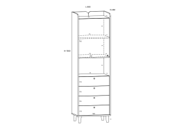 Svetainės baldų komplektas DOLCE 1