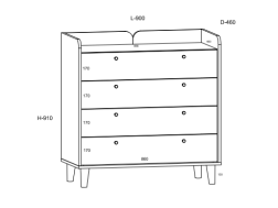 Svetainės baldų komplektas DOLCE 2