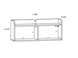 Svetainės baldų komplektas DOLCE 4