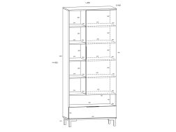 Svetainės baldų komplektas FRESH 2