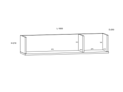 Svetainės baldų komplektas FRESH 3