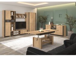 Svetainės baldų komplektas HUGO 2