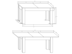 Svetainės baldų komplektas MAXIMUS 11