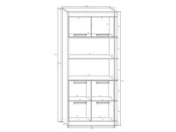 Svetainės baldų komplektas MAXIMUS 3