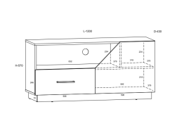 Svetainės baldų komplektas PAX 2