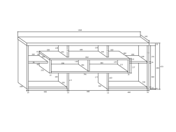 Svetainės baldų komplektas RIO 1