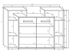 Svetainės baldų komplektas RIO 5