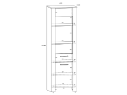 Svetainės baldų komplektas SLIDE 4