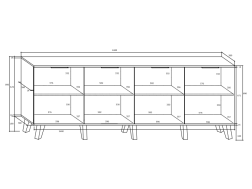 Svetainės baldų komplektas SVEN 3