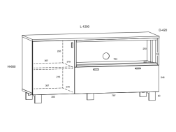 Svetainės baldų komplektas VEGAS 1