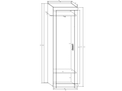 Svetainės baldų komplektas VERIN 4