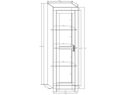 Svetainės baldų komplektas VERIN 4