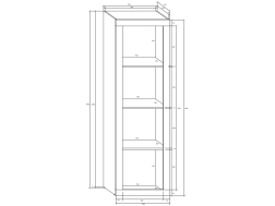 Svetainės baldų komplektas VERIN 6