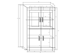Svetainės baldų komplektas VERIN 9
