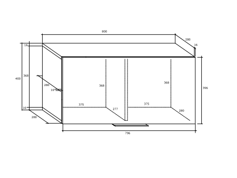 Svetainės baldų komplektas SVEN 2 1 Svetainės baldų komplektas SVEN 2 1