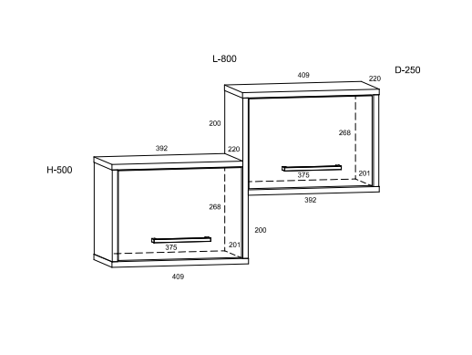 Svetainės baldų komplektas BOSS 5 5