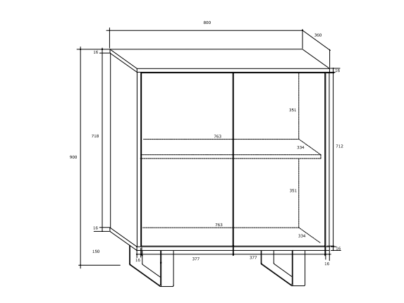 Svetainės baldų komplektas KING 1 3