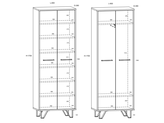 Svetainės baldų komplektas BOSS 5 2