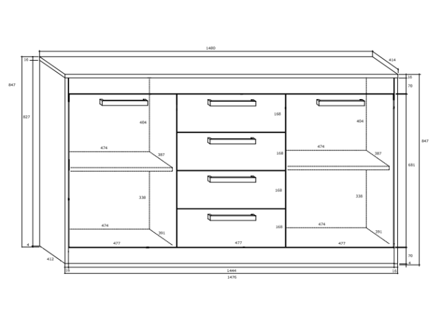 Svetainės baldų komplektas MAXIMUS 6 3 Svetainės baldų komplektas MAXIMUS 6 3
