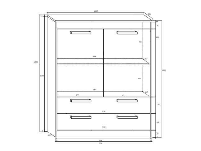 Svetainės baldų komplektas MAXIMUS 6 1 Svetainės baldų komplektas MAXIMUS 6 1