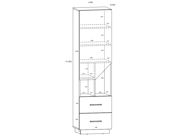 Svetainės baldų komplektas PAX 2 3