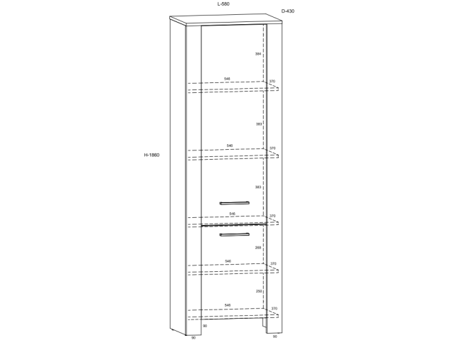 Svetainės baldų komplektas SLIDE 5 2