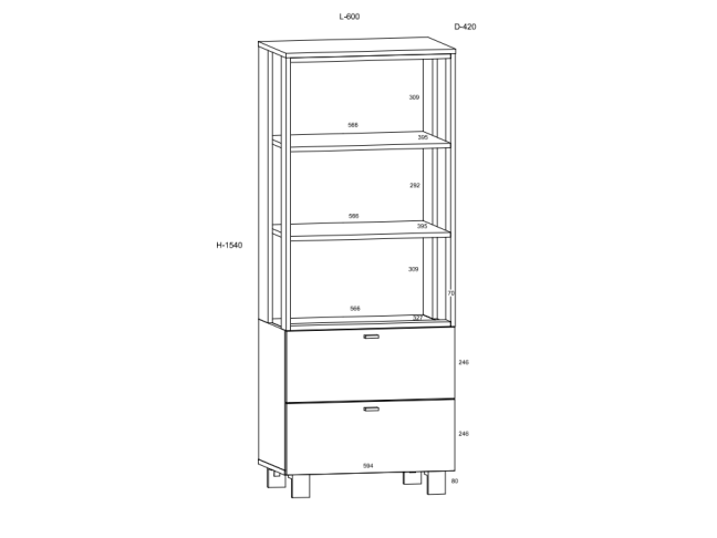 Svetainės baldų komplektas VEGAS 4 3 Svetainės baldų komplektas VEGAS 4 3