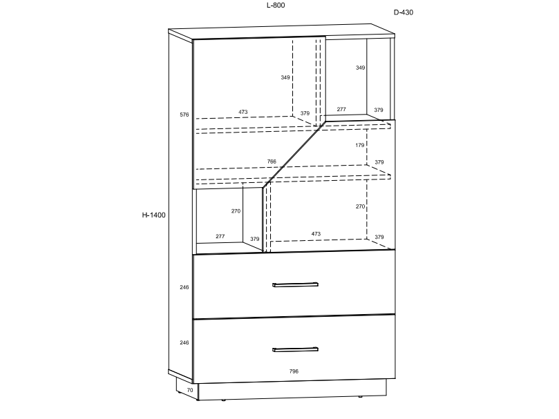 Svetainės baldų komplektas PAX 1 3 Svetainės baldų komplektas PAX 1 3