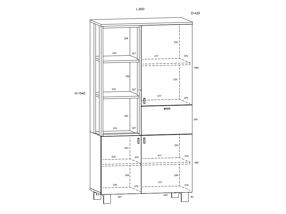 Svetainės baldų komplektas VEGAS 5 5 Svetainės baldų komplektas VEGAS 5 5
