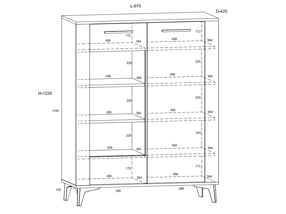 Svetainės baldų komplektas SIGMA 1 3 Svetainės baldų komplektas SIGMA 1 3