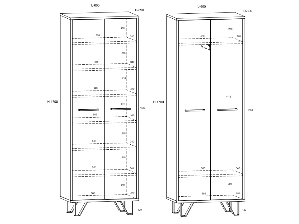 Svetainės baldų komplektas BOSS 5 2