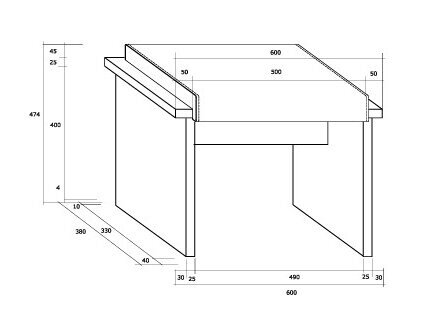 Taburetė BON-06 eko ruda 3