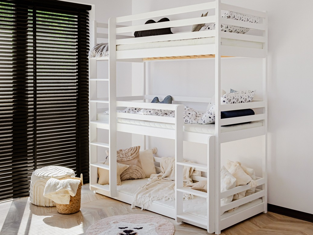 Triaukštė vaikiška lova TED 90x200 2